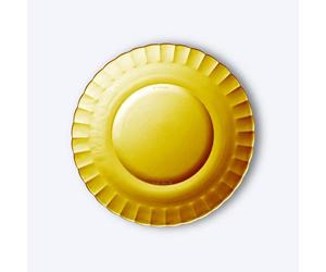 Picardie - Assiettes x6 - 23cm - Vermeil