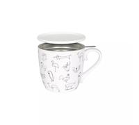 PICASSO ANIMAUX Coffret Tisanière en porcelaine Fine bone china NVS