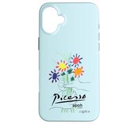 Picasso Fleurs Dessin Classique Art Graphique Coque pour iPhone 16 Plus