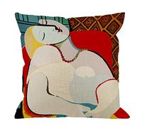 Picasso Le Reve The Dream Housse de coussin standard pour homme et femme 45 x 45 cm