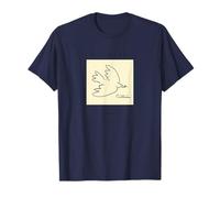 Picasso PAPL2185 Illustration Colombe de la paix T-Shirt