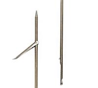 Picasso Platinum Shark Fins America Stainless Steel Single Flopper Spearshaft 6.5 Mm Argenté 180 cm