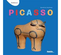 Picasso - Sandrine Andrews - Palette - broché - Document jeunesse dès 3 ans