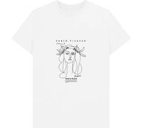 Picasso - T-shirt "War & Peace" pour homme/femme unie PN1363 (L) (Blanc)