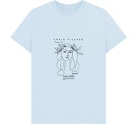 Picasso - T-shirt "War & Peace" pour homme/femme unie PN1363 (L) (Bleu clair)