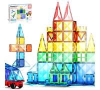 Picasso Tiles Diamond Series Set (pt63) Construction Game 63 Pieces Multicolore Enfants