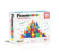 PICASSOTILES 101 PIECES BLOC DE CONSTRUCTION MAGNETIQUE ENSEMBLE DE 10