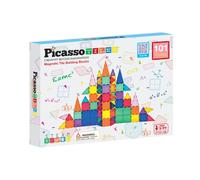 Picassotiles 101pc magnetic tile classic building blocks