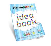 PicassoTiles Idea Book with 90+ Structure Idea