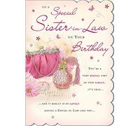 Piccadilly Carte d'anniversaire pour belle-sœur 22,9 x 15,2 cm Regal Publishing