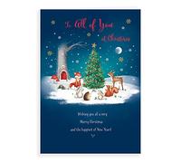 Piccadilly Carte de Noël pour tous les personnages 22,9 x 15,2 cm