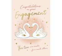 Piccadilly Greetings Carte de fiançailles, félicitations pour vos fiançailles - 17,8 x 12,7 cm