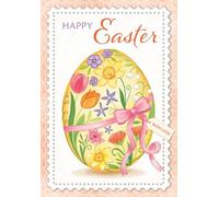 Piccadilly Greetings Carte de Pâques Happy Easter Egg - 17,8 x 12,7 cm