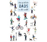 Piccadilly Greetings Carte pour la fête des pères « Best Dads in a Million » - 22,9 x 15,2 cm
