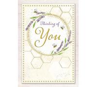 Piccadilly Greetings Carte traditionnelle « Thinking of You » 17,8 x 12,7 cm