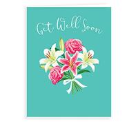 Piccadilly Greetings Koko Designs K70005 Carte de rétablissement contemporaine Vert 20,3 x 15,2 cm