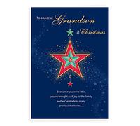 Piccadilly Greetings Regal Publishing C85413 Carte de Noël classique pour petit-fils 22,9 x 15,2 cm