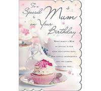 Piccadilly Greetings Regal Publishing Carte d'anniversaire pour maman 22,9 x 15,2 cm