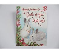 Piccadilly Greetings Regal Publishing Carte de Noël traditionnelle pour vous deux - 20,3 x 15,2 cm