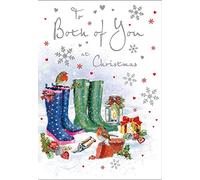 Piccadilly Greetings Regal Publishing Carte de Noël traditionnelle pour vous deux - 22,9 x 15,2 cm