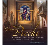 PICCHI:COMPLETE HARPSICHORD MUSIC - STELLA,SIMONE CD NEUF PICCHI,GIOVANNI