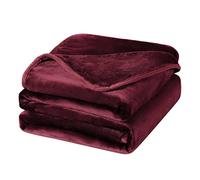 PiccoCasa Couverture Polaire en Flanelle, en Microfibre Solide, Douche, Chaude, légère, pour canapé, lit