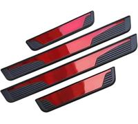 Piccodos Seuils de Porte pour Ford S-Max 2020-2026 Anti Rayures | Protection Seuil Porte | Bas De Caisse | Inox ABS | Rainure Antiderapant | Resistant Aux Intemperies | Chaussures Boue Pied