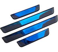 Piccodos Seuils de Porte pour Ford S-Max 2020-2026 Anti Rayures | Protection Seuil Porte | Bas De Caisse | Inox ABS | Rainure Antiderapant | Resistant Aux Intemperies | Chaussures Boue Pied