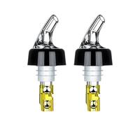 Piceioep 2 pièces Buses de versement de vin verseur de Bouteille 45 ML Couvercle de Joint de Distribution de Boisson à Mesure Automatique pour des Cocktails précis Accessoires de Boisson de fête
