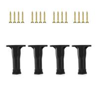 Piceioep 4Pcs Adjustable Height for Various Types Simple Setup Heavy Duty Furniture Replacement Legs