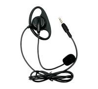 Piceioep Casque d ' écoute Simple Face avec, pour Les éducateurs, Conception de Crochet d ' Oreille antidérapant, qualité sonore Claire, écouteurs à Oreille Unique avec