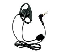 Piceioep Casque d ' écoute Simple Face avec, pour Les éducateurs, Conception de Crochet d ' Oreille antidérapant, qualité sonore Claire, écouteurs à Oreille Unique avec