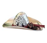 Piceioep Composant de bijoux pour chapeau, thème pays, pendentif artistique, texture en alliage, adapté projets de colliers et de bracelets, fabrication de bijoux vintage