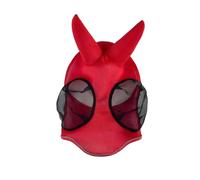 Piceioep Couvre-Visage pour Chevaux en Tissu Polyester, protège-tête Complet, résistant Mouches, équipement équestre ventilé, Masque Anti-Mouches Confortable
