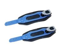 Piceioep Ensemble de 2 Sangles de Pied en Nylon Haute résistance pour Fixations de Ski et Chaussures de Skate, légères et Confortables pour Une Utilisation à Long Terme