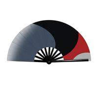 Piceioep Éventail Chinois à Main, éventails pliants en Tissu pour Danser Les cosplays, Accessoires de Mariage, décorations pour la Maison, Pliage Chinois