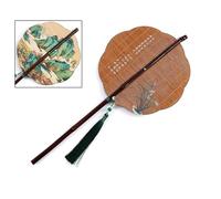 Piceioep Éventail en bambou rond pliable chinois pour fête d'anniversaire, mariage, décoration d'intérieur, styles anciens, taille