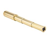 Piceioep Exploration Monoculaire Pliable Réglable Œilletons Texture Métallique pour Camping Randonnée Observation des Oiseaux Présent Télescopes Monoculaires Pliables