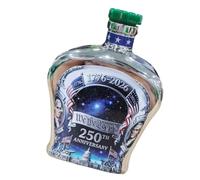 Piceioep La bouteille de whisky de collection exclusive présente une œuvre d ' art colorée en l ' honneur du 250e gobelet Mileposts de l ' Amérique