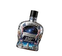 Piceioep La bouteille de whisky de collection exclusive présente une œuvre d ' art colorée en l ' honneur du 250e gobelet Mileposts de l ' Amérique