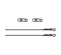 Piceioep Longe élastique à Connexion Rapide pour sécuriser Le Casque de Vision, systèmes de rétention de Casque pour Lunettes de Vision, Attaches de Casque pour Lunettes