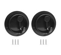 Piceioep Lot de 2 supports à 360 degrés en métal de 15 kg - Gain de place - Supports de tournage pour vestes et accessoires - Crochet de poids en acier