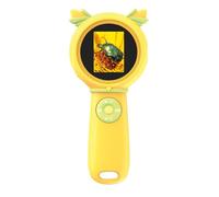 Piceioep Microscope d ' Apprentissage interactif pour avec écran et 8 Perles Lumineuses LED pour projets Scolaires, Recherche, Partage Microscope numérique Portable pour