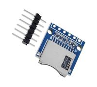 Piceioep Module Adaptateur SD2.0 Miniature avec Insertion Aveugle et Bords arrondis pour l ' électronique Portable, Option soudée/Non soudée et Large compatibilité pour Plusieurs appareils