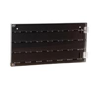 Piceioep Présentoir de médiators en acrylique transparent avec 28/36 / 40 emplacements pour décoration musicale à collectionner, boîte de rangement pour médiators de guitare basse à, amateurs de