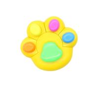 Piceioep Surligneur fluorescent de forme Marqueur surligneur 5 couleurs en 1 intégré pour la fabrication de cartes de codage couleur Journalisation Marqueur de surbrillance lavable
