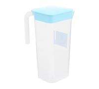 Pichet à Boissons en PP 1,8 L Poignée pour Usage Domestique | Bleu, Grosse Capacité pour Thé ou Jus, Facile à Nettoyer, Usage Maison et Réception, Format Pratique