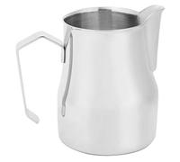 Pichet à café inox 750ml, Design ergonomique pour latte art | Bec verseur précis pour dessins laitiers, Poignée confortable antidérapante, Idéal barista maison et café