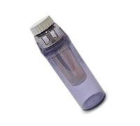 Pichet à café isotherme en verre borosilicate robuste avec filtre efficace 572 ml - Design anti-fuite pour les amateurs de café glacé