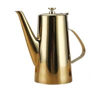 Pichet à eau en acier inoxydable, bouilloire à soupe multi-usage avec buse à col de cygne, théière, réfrigérateur, bouilloire à citron for fêtes, cuisine, barbecue, 2,0 L/70